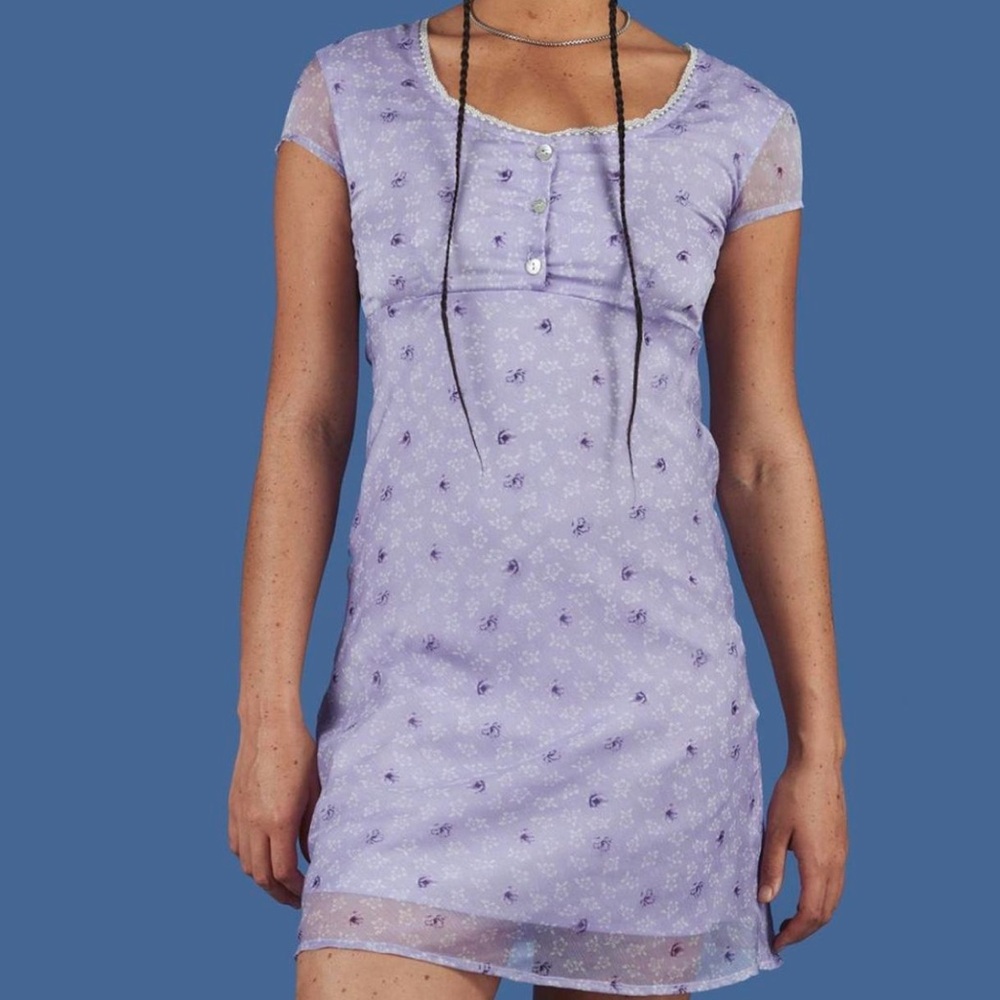 UNIF Violet Mini Dress